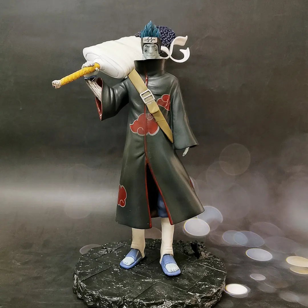 

25cm InStock Anime figure Naruto Shippuden Action Figure Model PVC GK Akatsuki Hoshigaki Kisame shark Might Guy Collectible Toys