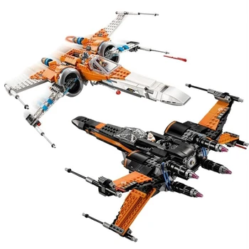 

2020 Lepinblock Star Wars X Wing Star Tie Fighter Building Blocks Compatible Star Plan Wars Children Toy 75149 79102 75211 75101