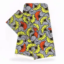 Модальные эластичные атласная шёлковая ткань Африканская мягкая восковая ткань с принтом 2 ярда шифон 4 ярда audel modell ИМИТИРОВАННАЯ ткань Анкара 90761