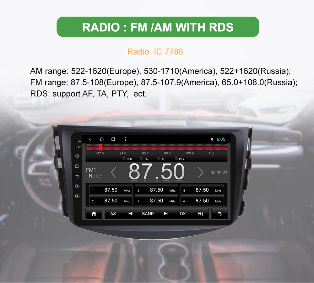 Discount Bonroad Double Din Android 9.0  Octa Core  Car Multimedia Player For TOYOTA RAV4  Car Radio Stereo, DVD Player GPS Navigation 2