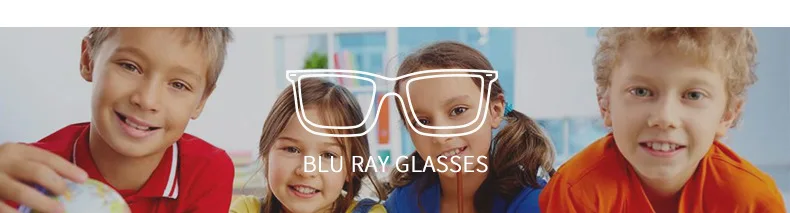 Новые детские противосиние очки унисекс УФ компьютерные очки сверхлегкие удобные повседневные Ретро детские голубые легкие очки