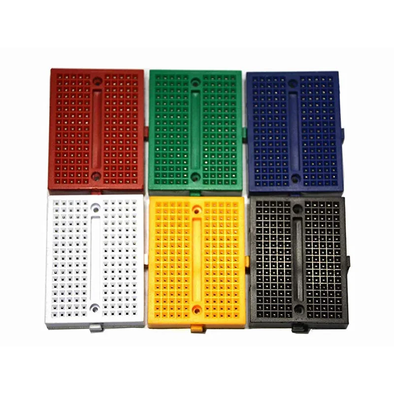1pcs SYB-170 Mini Solderless Prototype Experiment Test Breadboard 170 Tie-points 35*47*8.5mm