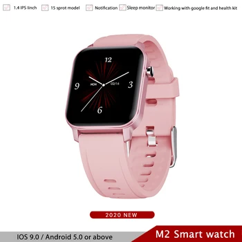 

M2 Smart Watch Women Fitness Tracker SmartWatch Waterproof Music Control Weather Display For Android Apple watch Pk iwo 12 13 K8