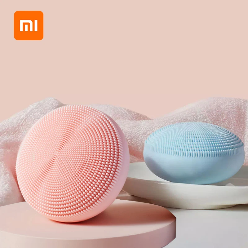 Щетка для чистки лица XIAOMI Mijia Sonic силиконовая щетка удаления угрей и пор