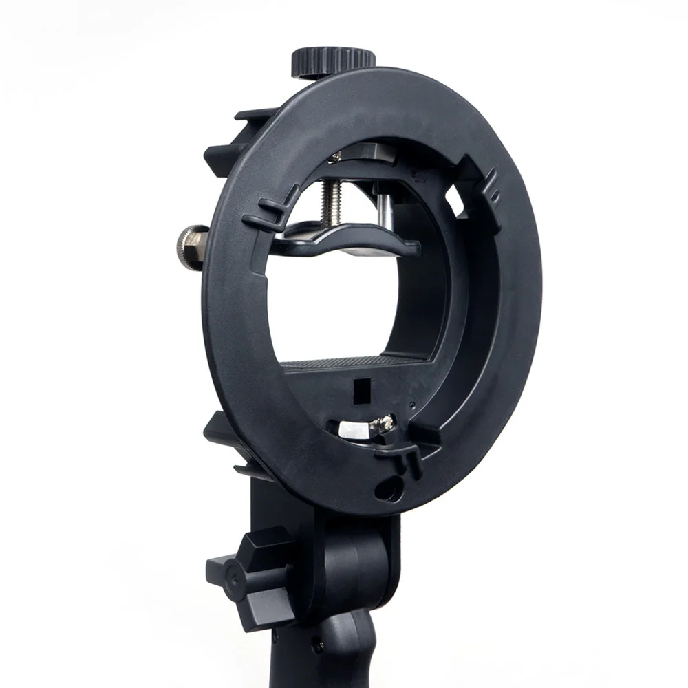 COMMLITE 4-Way Flashgun держатель с рукояткой для всех марок Speedlites S-образный кронштейн S