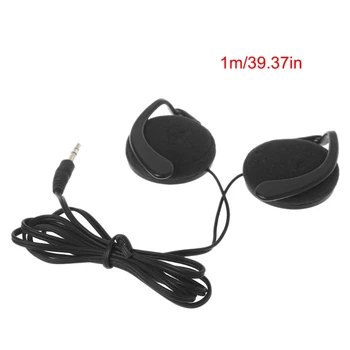 

Universal 3.5 mm Jack Stereo Ear Hooks Headset Spotrs Earphones For Samsung N84A