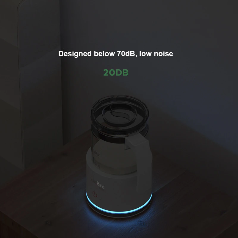 220V Milk Frother Electric Household Blender Automatic Foamer Pull Flower Milk Heater Hot And Cold Coffee Milk Foaming Machine