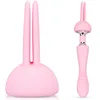 10 Speed Waterproof USB Rechargeable Dual Motor Vagina Vibrator Magic Wand G-spot Massager Clitoris stimulator Vibrador Sex toys 1