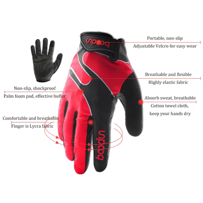 Зимние велосипедные перчатки с сенсорным экраном для мужчин Wo мужские велосипедные перчатки спортивные MTB лыжные варежки велосипедные походные перчатки