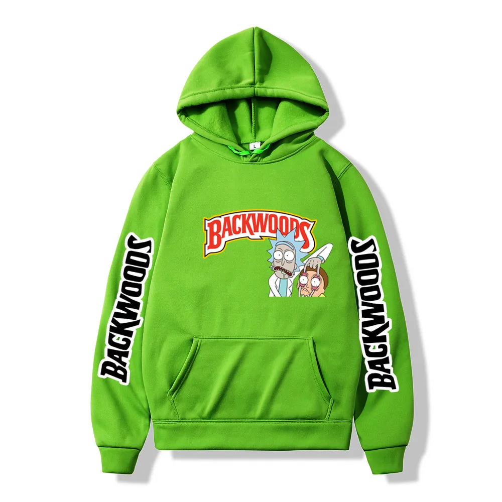 2021 BACKWOODS Hoodie Men Women Jogging Tracksuit Sweatshirts Hoodies  Harajuku Streetwear Casual Fashion Oversized Men Clothing