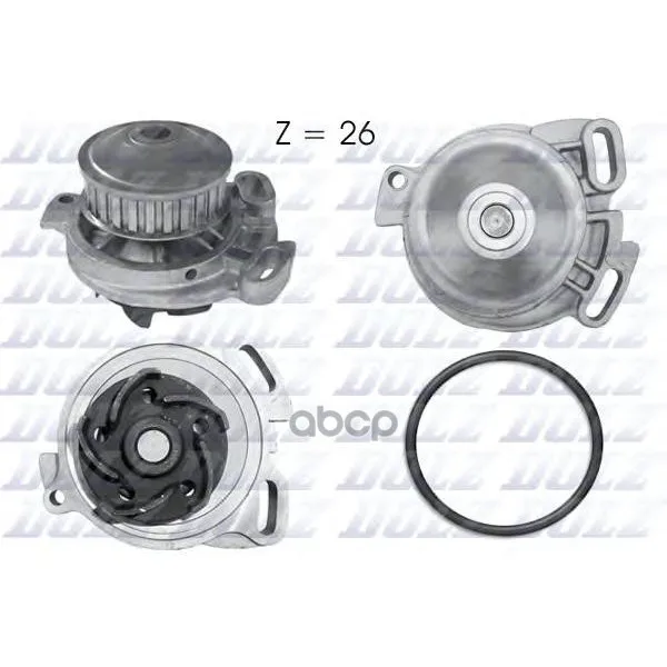 A-152_помпа! Audi 80/90/100/200, Vw Passat 1.9-2.3 77-91 Dolz A152 Dolz арт. A152