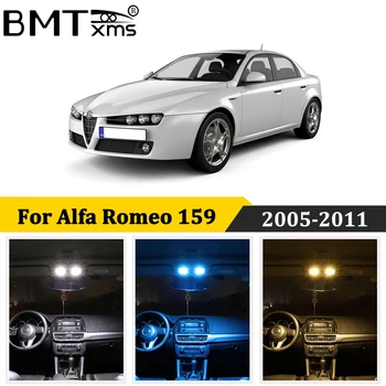 

BMTxms 15Pcs Car LED Interior Map Dome Trunk Door Light Canbus For Alfa Romeo 159 2005-2011 Auto Accessories
