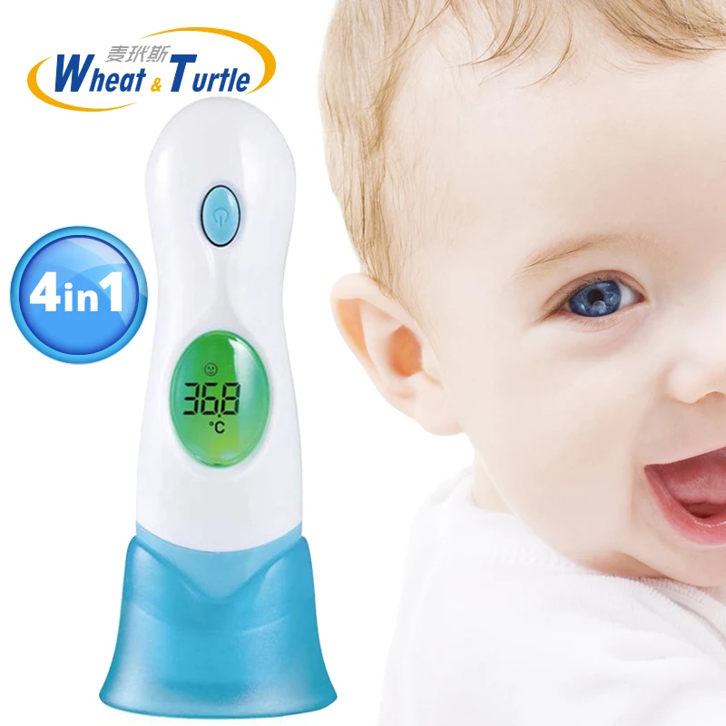 

Baby Thermometer Lcd Digital Health Care Medical Fever Thermometer Non-Contact Body 4 In 1 Multifunctional Infrared Thermometer