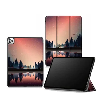 

20PCS/Lot Print Slim Cover For iPad Pro 11 2020 Stand Luxury Folio PU Leather Case