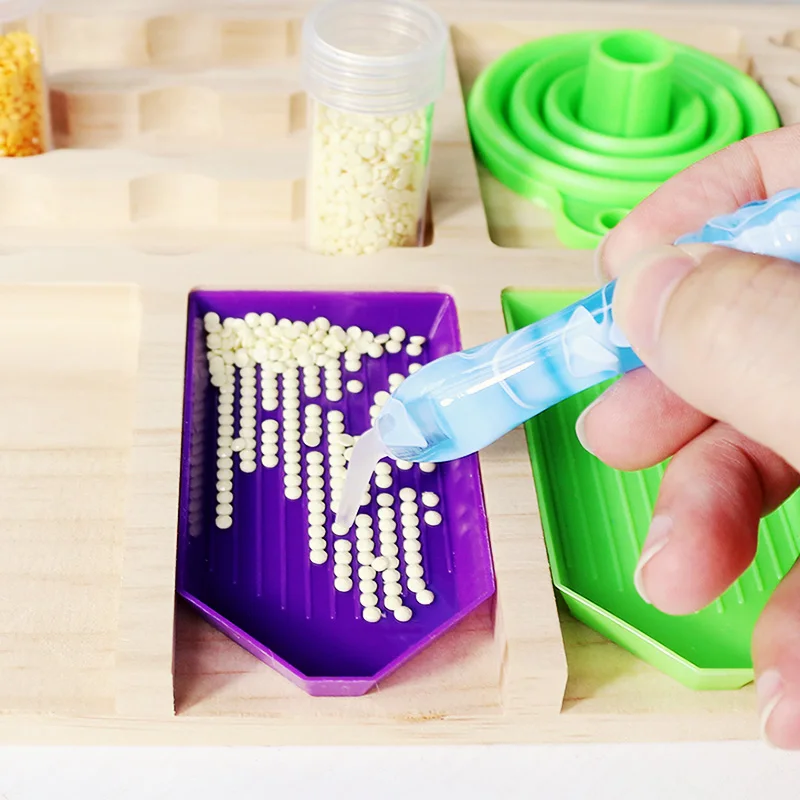 Diamond Painting Pen 5D Resin Point Drill Pens Tools DIY Handmade Embroidery Cross Stitch Colorful Point Pen Sewing Accessories Diamond Painting Accessories