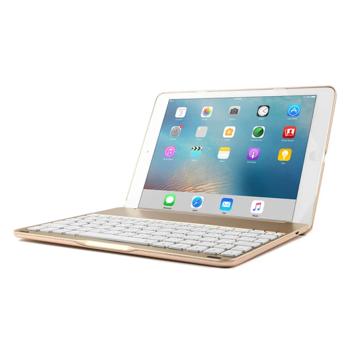 Алюминиевая Bluetooth клавиатура Folio чехол для iPad Air 2 iPad Pro 9,7 дюйма OUJ99