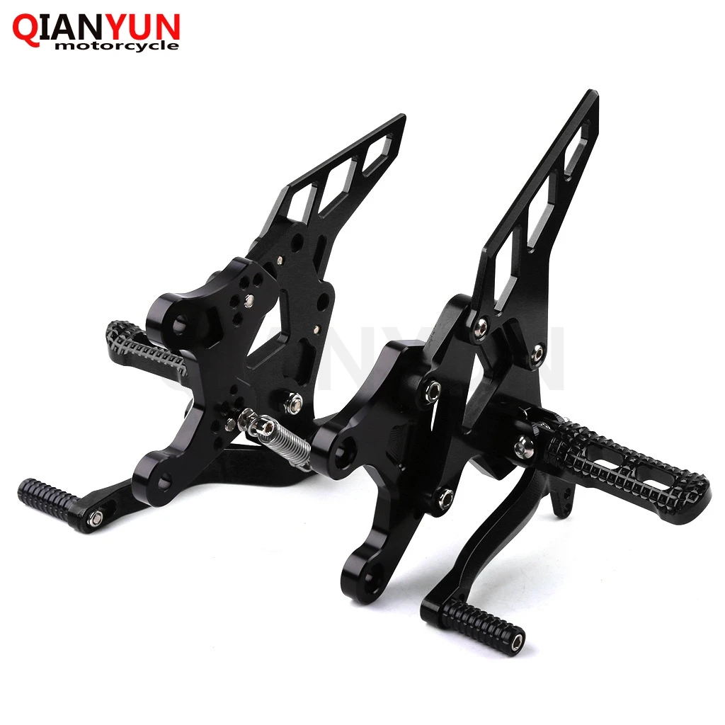 Z900CNC алюминиевая подставка для ног Регулируемая Rearset задняя Подножка для Kawasaki Z900 мотоцикл задний Набор Подножки педаль