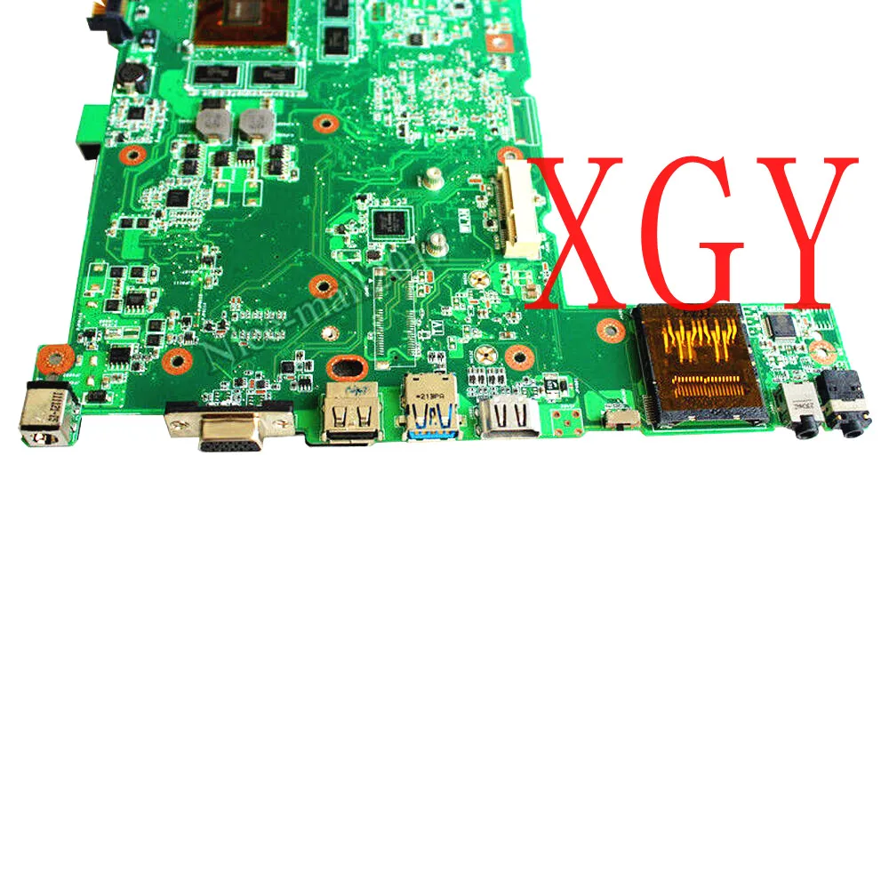 For ASUS N73S N73SV N73SM Laptop Motherboard REV 2.0 GT540M 3 Ram Slots PGA989 100% Test ok