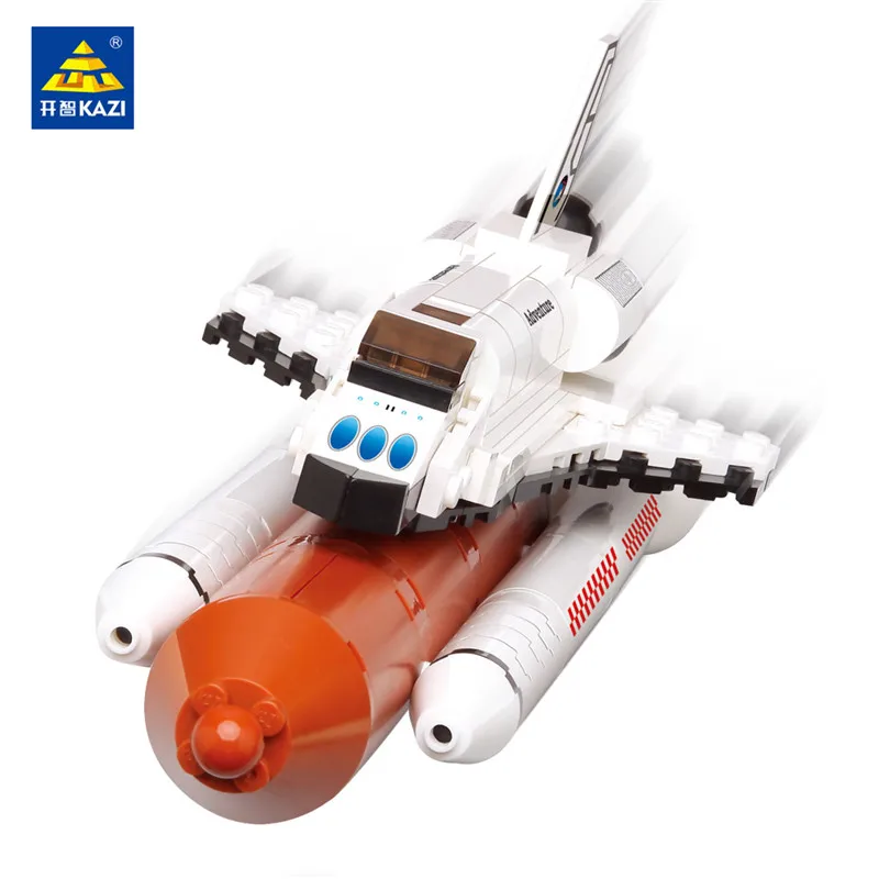 

194Pcs Space Shuttle Expedition Aerospace Model Building Blocks Sets LegoINGs Avion Technic Bricks Educational Toys for Children