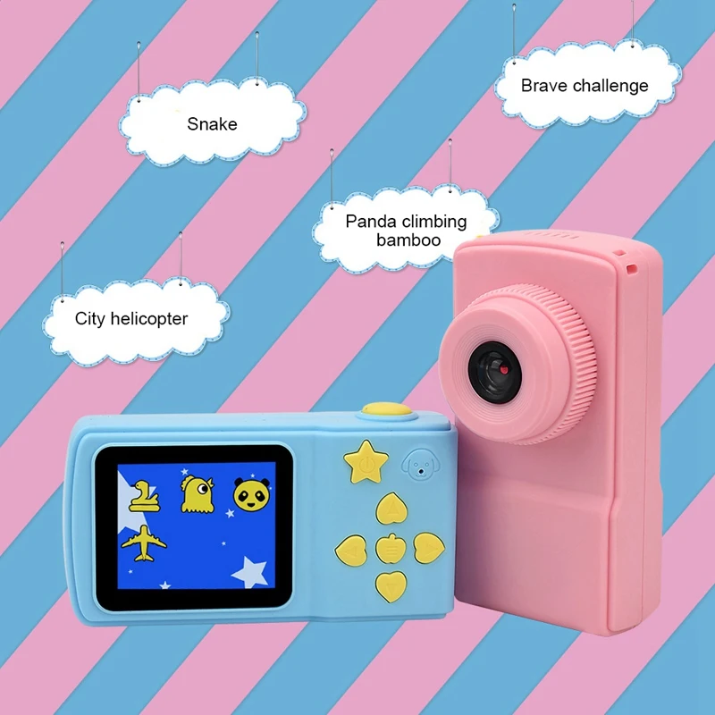 Детская мини цифровая камера 2 дюйма мультфильм Милая камера игрушки Детский подарок на день рождения игрушечная камера для малышей