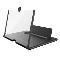 Loupe d'écran de téléphone 3D, loupe d'écran de téléphone pliable pour tous les smartphones 