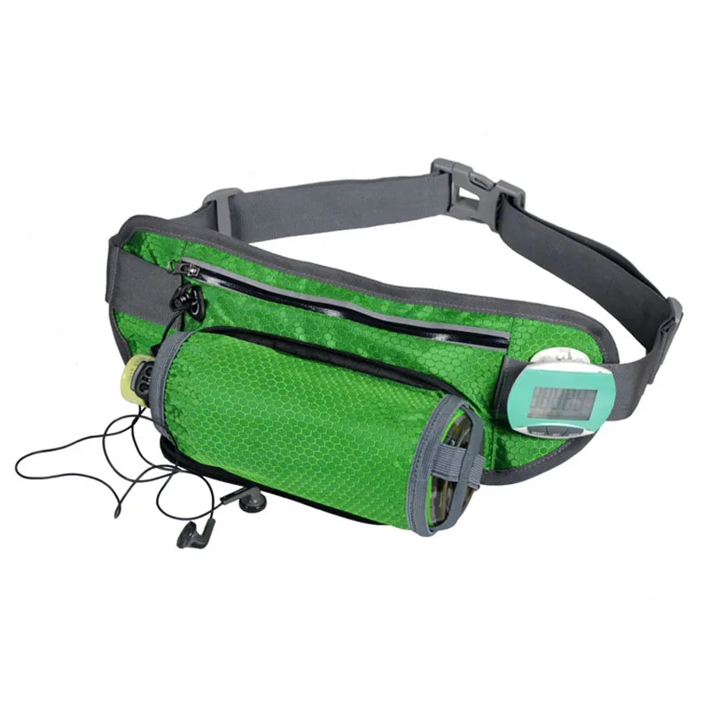 

Unisex Sport Outdoor Trail Running Waist Bag With Bottle Pocket For Sports Trekking Cycling Run Waist Bag