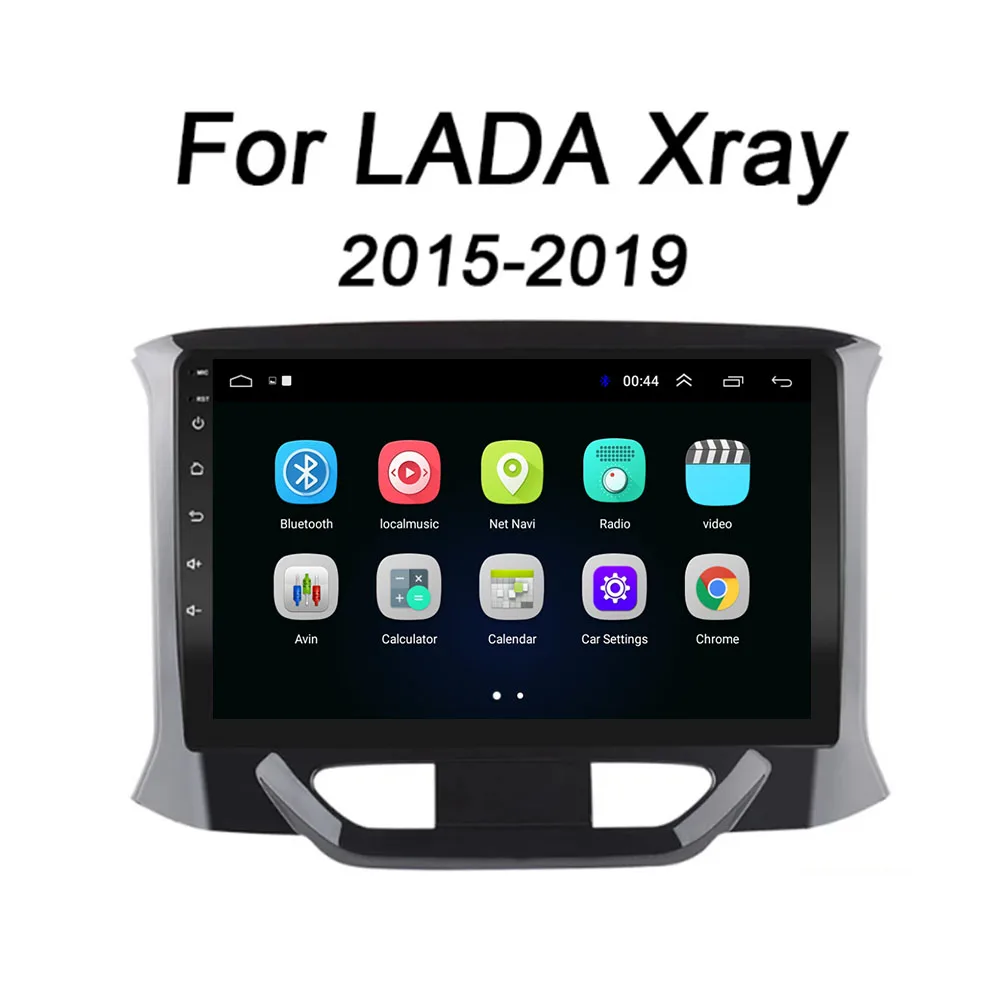 Автомагнитола для LADA Xray X ray 2015-2019 мультимедийный видеоплеер навигатор GPS Android 2din 2