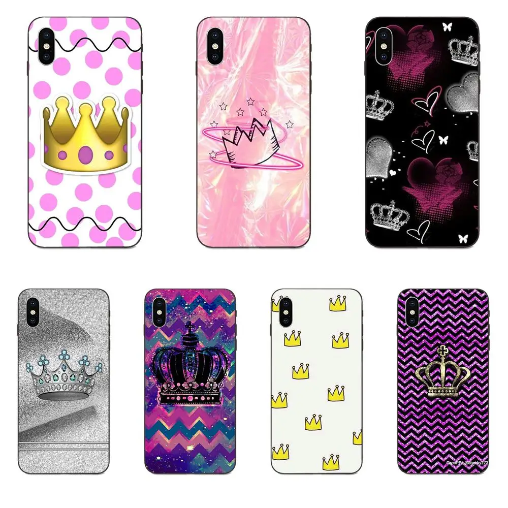 

Princess Queen Crown King New Multi Colors For Xiaomi Mi Mix Max Note 2 2S 3 5X 6 6X 8 9 9T SE A1 A2 A3 CC9e Lite Play Pro F1
