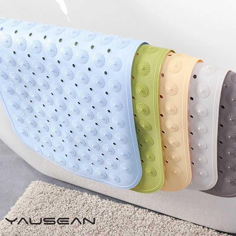 YAUSEAN качество ПВХ Ванная Кухня нескользящий коврик массаж ног коврик для ванной ковер для туалета душевая кабина Ванна Нескользящие коврики