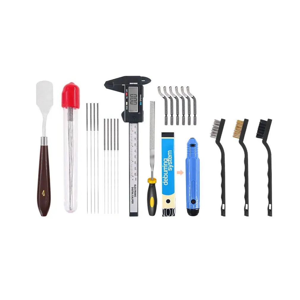 

42pcs/set 3D Printer Cleaning And Disassembly Tools DIY Kit 3D Printer Accessories Tools For Printing Disassembly Cleaning