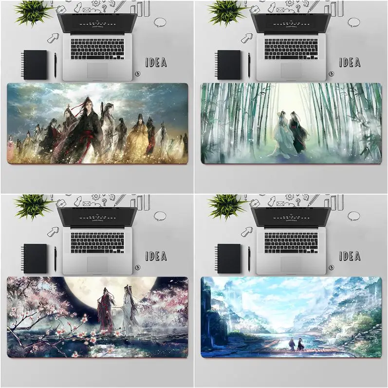Maiya High Quality Mo Dao Zu Shi MDZS Locking Edge Mouse Pad Game Rubber Computer Gaming mousepad | Компьютеры и офис