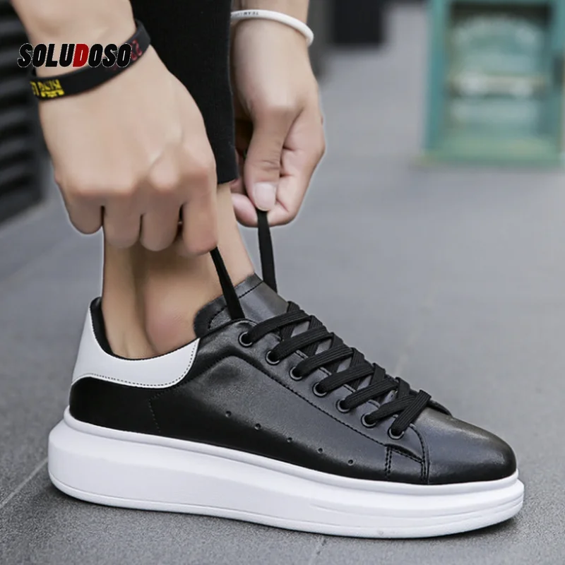 

New Designer Sneakers Men and Women Casual Shoes Split Leather Men Zapatillas Fashion Plus Size Comfortable Footwear Size 36-44