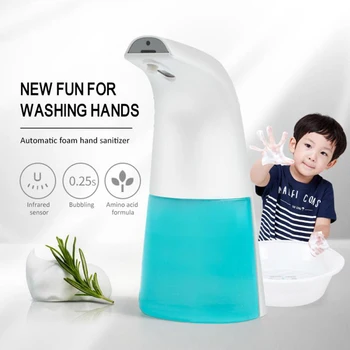 

Smart Sensor Induction Foaming Hand Washing Device Automatic Foam Soap Dispenser for Kitchen Bathroom Accessories Set