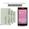 A20ZDX/3ZP Replacement Battery For PHILIPS Xenium X325 X100 T129  Smart Moble Phone with Track Code ► Photo 3/6