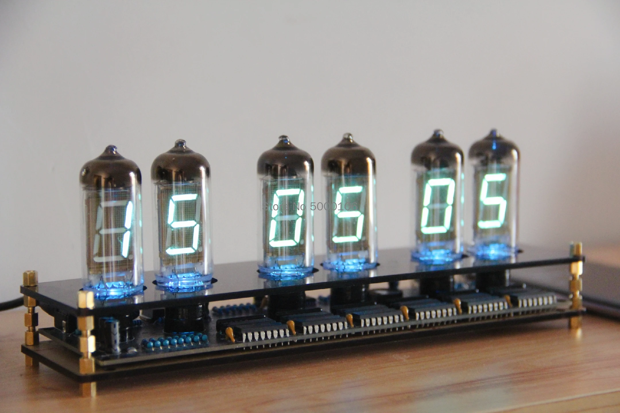Оригинальные подарки IV11 флуоресцентные трубчатые часы VFD комплект для