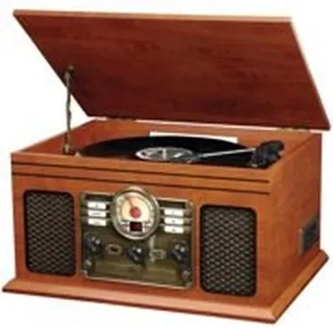 Victrola классической музыки Ctr-звук Системы проигрыватель 6-в-1 Bluetooth древесины