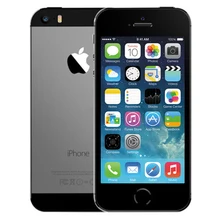 Мобильный телефон Apple iphone 5s 4," 1 ГБ ОЗУ 1 ГБ/32 ГБ/64 Гб ПЗУ 640x1136 pixel8.0MP 1560 мАч отпечаток пальца смартфон