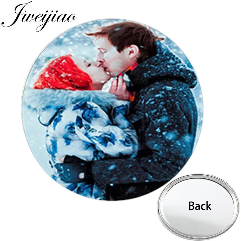 

Youhaken For Lovers Happy Valentine's Day Gift One Side Mini Pocket Mirror Portable Makeup Vanity Hand Travel Purse Mirror