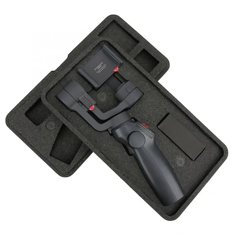 FUNSNAP Capture2 ABS серый черный смарт 3-х позиционный ручной карданный стабилизатор для занятий спортом Камера Gimbal смартфон
