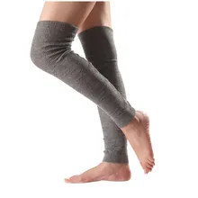 Женские однотонные теплые гольфы, шерстяные длинные гольфы, гетры, вязаные носки, хлопковые носки, гетры#3#. 0