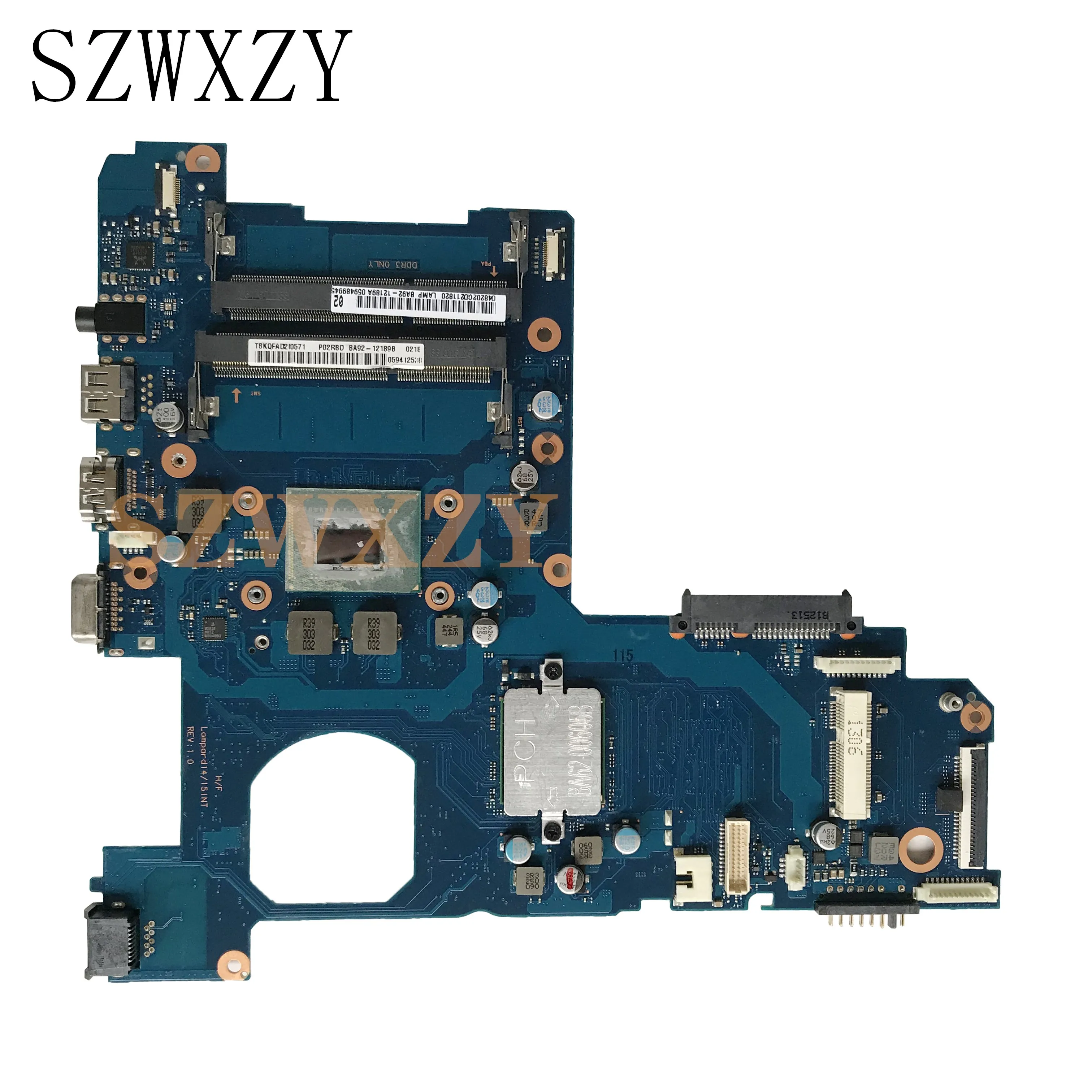 SZWXZY для ноутбука Samsung NP300E5E 300E5E материнская плата с искусственным процессором |