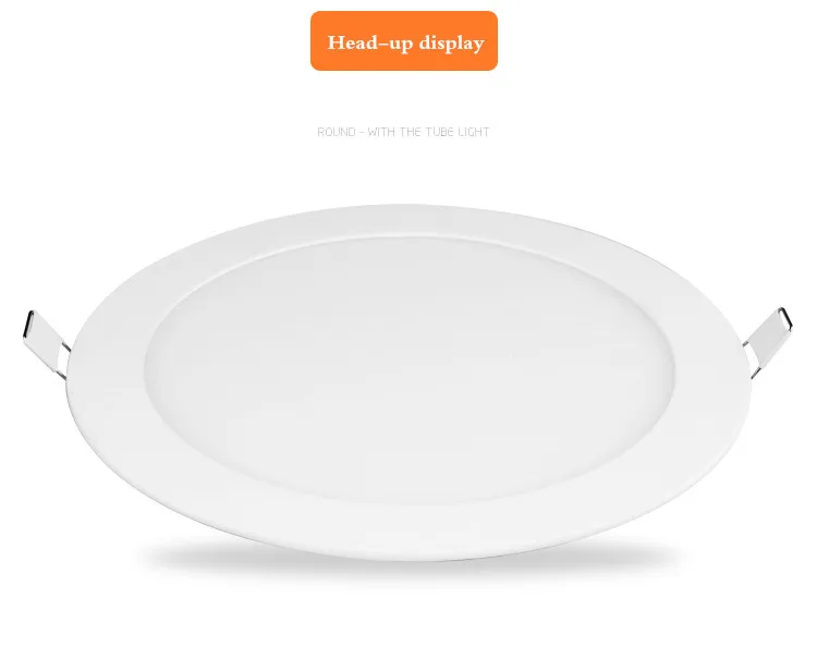 1pcs Dimmable LED Panel Light 3W 6W 9W 12W  15W 18W 25W Recessed Ceiling LED Downlight Indoor Spot Light AC110V 220V Driver Incl