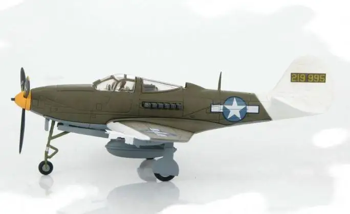 HM P-39Q Airacobra 71st TRS, 82nd TRG SWPA Lt Col William Shomo 1/72 литье под давлением