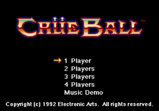 Карточная игра Crue Ball 16 bit MD для sega Mega Drive для Genesis