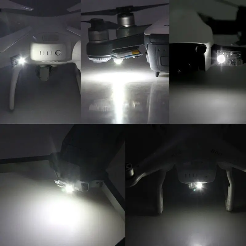 1 комплект стробоскопическая вспышка лампа ночной полет фонари для DJI Mavic Air/Mavic Pro/Spark/Phantom Drone комплект аксессуаров Y98A