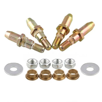 

Flat washers Car Door Bushings Repair Assembly Kit Set Locking nuts 19299324 38453P 8902553 Hinge Pins Durable