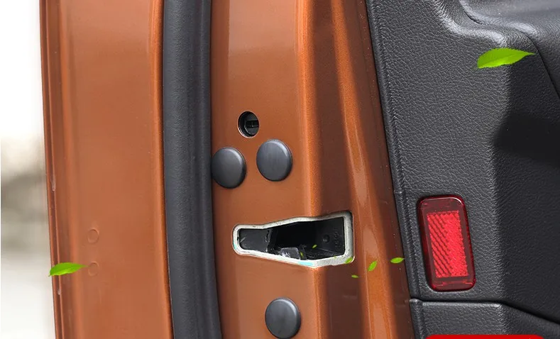 Автомобильный Стайлинг дверные винты Защитная крышка крышки стикер 12 шт./партия для VW T-Roc