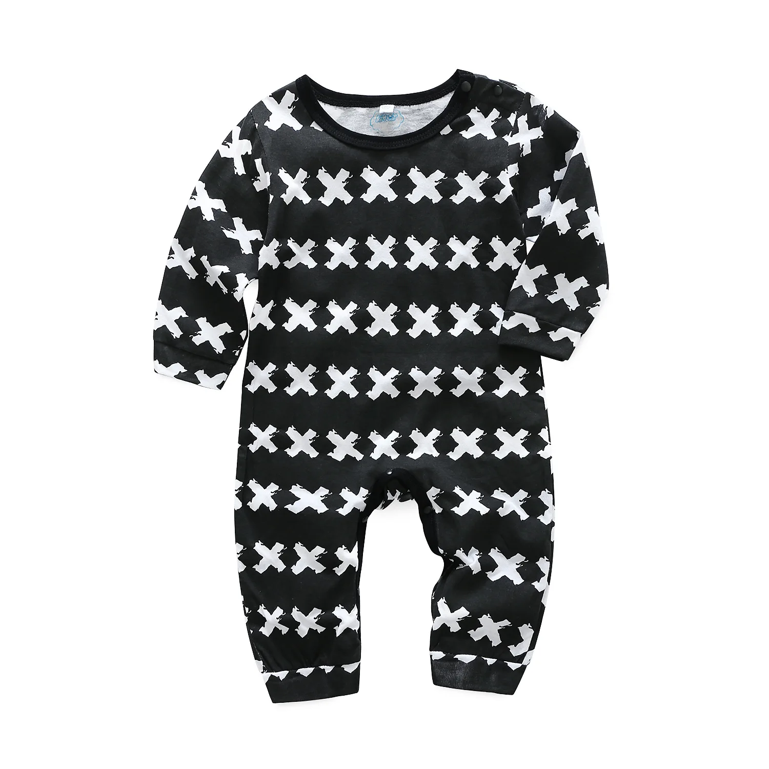 

Spring baby boy romper baby long sleeve letter toddler girl winter clothes