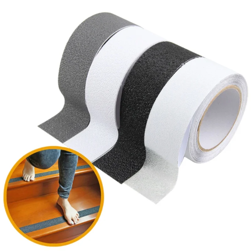 

18M Indoor/Outdoor Anti-Slip Stickers Non-slip Safety Grip Tape Strong Adhesive Safety Traction Tape for Stairs Floor Bathroom