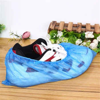 

500 disposable shoe covers waterproof and dustproof thick plastic overshoes shoe covers factory direct sales
